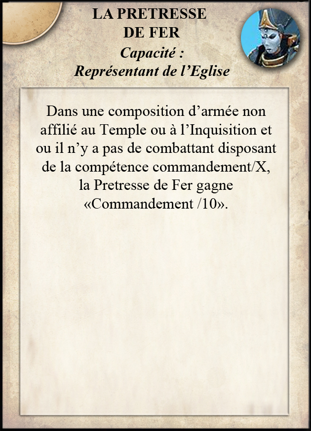 Représentant de l'Église